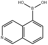 Isoquinoline-5-boronic acid Structural Picture