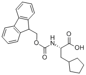 FMOC-L-CYCPENTALA-OH Structural