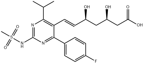 N-DESMETHYL ROSUVASTATIN-D3 Structural