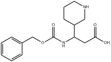 3-N-CBZ-AMINO-3-PIPERIDINE-PROPIONIC ACID
