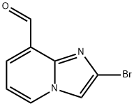 IMidazo[1,2-a]pyridine-8-carboxaldehyde, 2-broMo- Structural