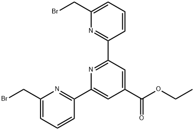 6,6''-BIS(BROMOMETHYL)-[2,2':6',2''-TERPYRIDINE]-4'-CARBOXYLIC ACID ETHYL ESTER