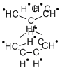 BIS(CYCLOPENTADIENYL)DIMETHYLHAFNIUM Structural