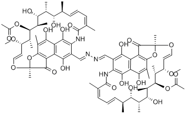 3,3'-(Azinobismethylidyne)bisrifamycin Structural