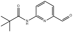 N-(6-FORMYLPYRIDIN-2-YL)PIVALAMIDE Structural