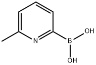 6-METHYLPYRIDINE-2-BORONIC ACID Structural