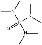 N-bis(dimethylamino)phosphinothioyl-N-methyl-methanamine Structural