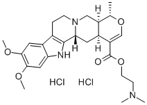 2-(dimethylamino)ethyl (3beta,19alpha,20alpha)-16,17-didehydro-10,11-dimethoxy-19-methyloxayohimban-16-carboxylate dihydrochloride  