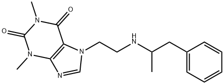 Fenethylline Structural