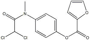 2,2-DICHLORO-N-(4-HYDROXYPHENYL)-N-METHYLACETAMIDE 2-FUROIC ACID ESTER