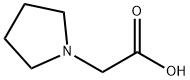 PYRROLIDIN-1-YL-ACETIC ACID Structural