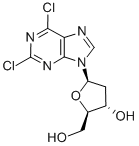 2,6-Dichloropurine-2'-deoxyriboside Structural