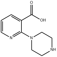 2-PIPERAZIN-1-YLNICOTINIC ACID Structural