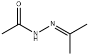 Acetic acid isopropylidene-hydrazide Structural