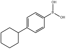 4-Cyclohexylbenzeneboronic acid Structural