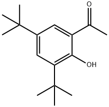 1-[3,5-DI(TERT-BUTYL)-2-HYDROXYPHENYL]ETHAN-1-ONE Structural