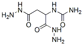 ureidosuccinic acid dihydrazide Structural