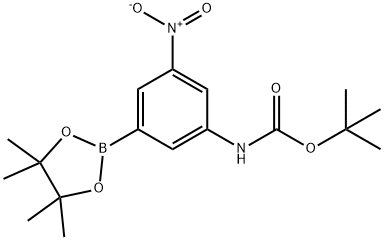 (3-BOC-AMINO-5-NITROPHENYL)BORONIC ACID,(3-BOC-AMINO-5-NITROPHENYL) BORONIC ACID, PINACOL ESTER