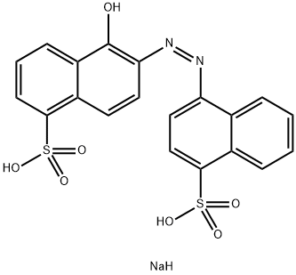 disodium 5-hydroxy-6-[(4-sulphonatonaphthyl)azo]naphthalenesulphonate  