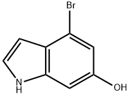 4-BROMO-6-HYDROXYINDOLE Structural