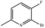 2-Bromo-3-fluoro-6-picoline Structural