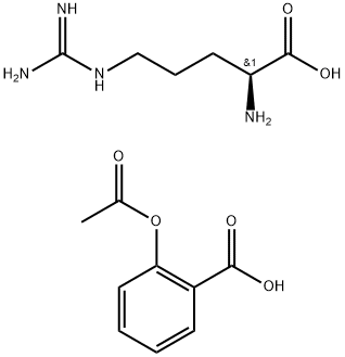 L-Arginine acetylsalicylate Structural