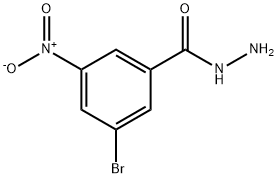 3-BROMO-5-NITROBENZOHYDRAZIDE Structural