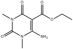 6-Amino-1,2,3,4-tetrahydro-1,3-dimethyl-2,4-dioxo-5<br>-pyrimidinecarboxylic acid ethyl ester