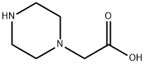 2-(PIPERAZIN-1-YL)-ACETIC ACID H2O Structural