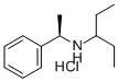 (R)-N-(3-PENTYL)-1-PHENYLETHYLAMINE HYDROCHLORIDE Structural