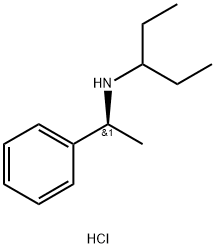 (S)-(-)-N-(3-PENTYL)-1-PHENYLETHYLAMINE HYDROCHLORIDE Structural