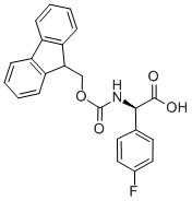 (R)-N-FMOC-4-FLUOROPHENYLGLYCINE, 95%, (98% E.E.) Structural