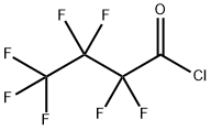 Heptafluorobutyryl chloride Structural