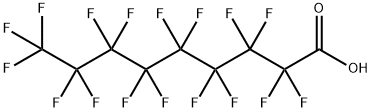 Perfluorononanoic acid Structural