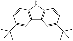 3,6-Di-tert-butylcarbazole Structural