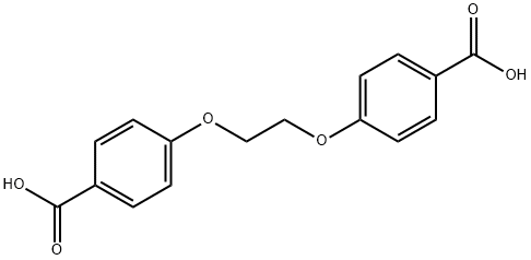 ETHYLENE GLYCOL BIS(4-CARBOXYPHENYL) ETHER Structural