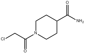 4-Piperidinecarboxamide, 1-(chloroacetyl)- (9CI)