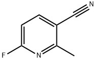 5-CYANO-2-FLUORO-6-PICOLINE Structural