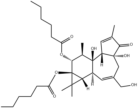 PHORBOL-12,13-DIHEXANOATE Structural