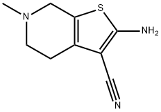 2-AMINO-6-METHYL-4,5,6,7-TETRAHYDROTHIENO[2,3-C]PYRIDINE-3-CARBONITRILE