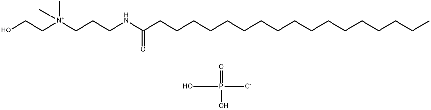 2-hydroxyethyldimethyl-3-stearamidopropylammonium phosphate