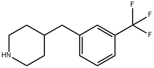 4-(3-TRIFLUOROMETHYL-BENZYL)-PIPERIDINE Structural