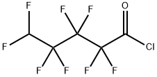 5H-OCTAFLUOROPENTANOYL CHLORIDE Structural