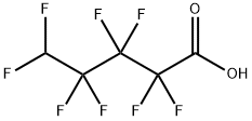 5H-OCTAFLUOROPENTANOIC ACID Structural