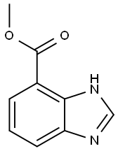 1H-Benzimidazole-4-carboxylicacid,methylester(9CI) Structural