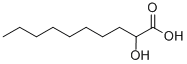 2-HYDROXYDECANOIC ACID Structural