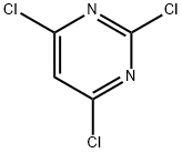 2,4,6-Trichloropyrimidine Structural Picture