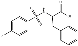 2-([(4-BROMOPHENYL)SULFONYL]AMINO)-3-PHENYLPROPANOIC ACID