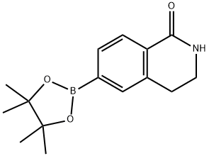 3,4-DIHYDRO-6-(4,4,5,5-TETRAMETHYL-1,3,2-DIOXABOROLAN-2-YL)-1(2H)-ISOQUINOLINONE