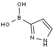 Pyrazole-3-boronic acid Structural Picture